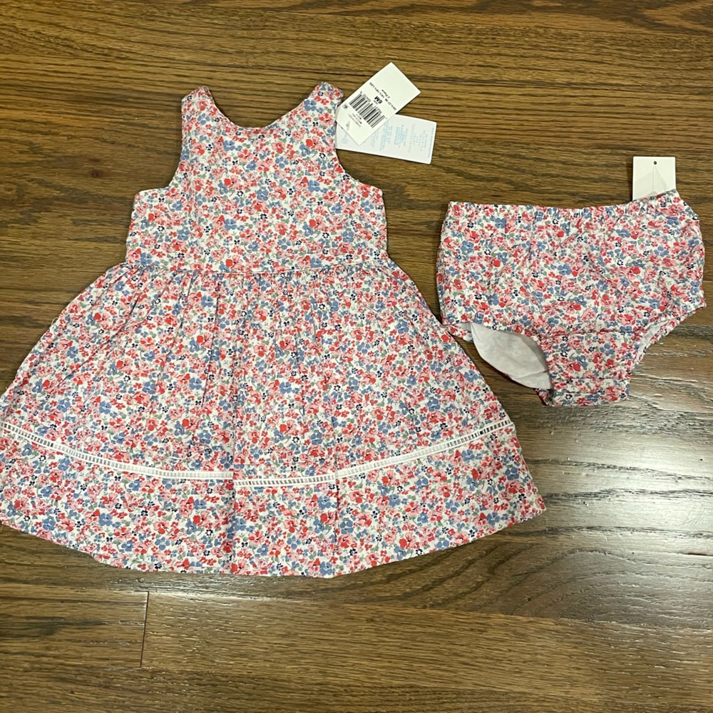 Ralph Lauren Baby Dress and Bloomer